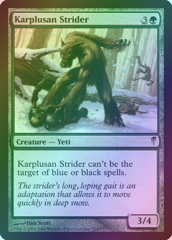 Karplusan Strider (CSP) (112) / Foil