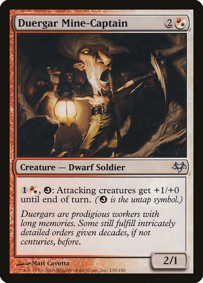 Duergar Mine-Captain (eve)