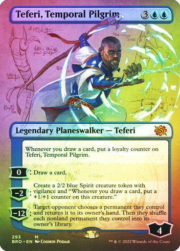 Teferi, Temporal Pilgrim (BRO) / Borderless Foil