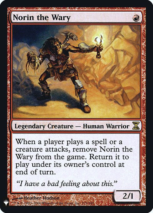 Norin the Wary (PLST) (TSP-171)