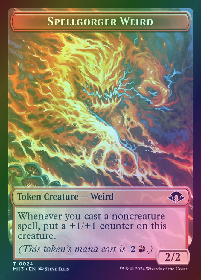 Spellgorger Weird // Eldrazi Spawn (TMH3) (24 // 2) / Foil — cara 1 de 2