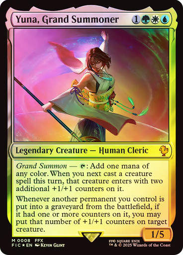 Yuna, Grand Summoner (FIC) (8) / Foil