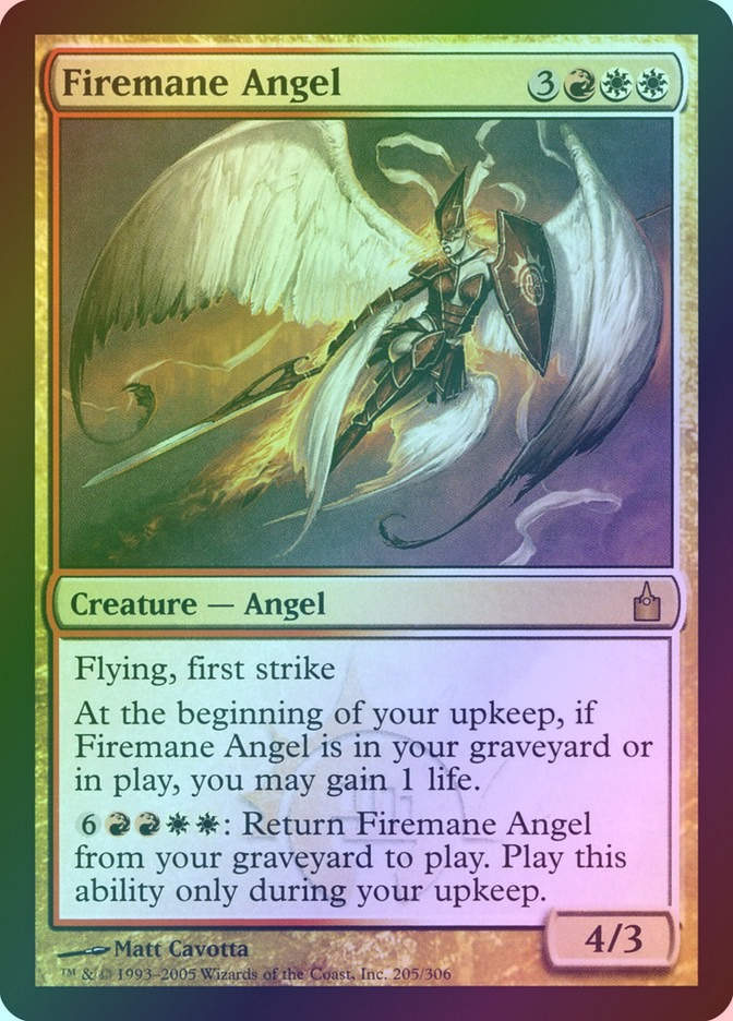 Firemane Angel (RAV) (205) / Foil
