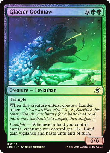 Glacier Godmaw (EOE) (188) / Foil
