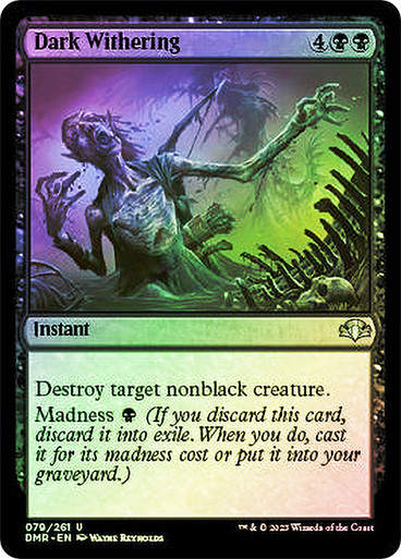 Dark Withering (DMR) / Foil