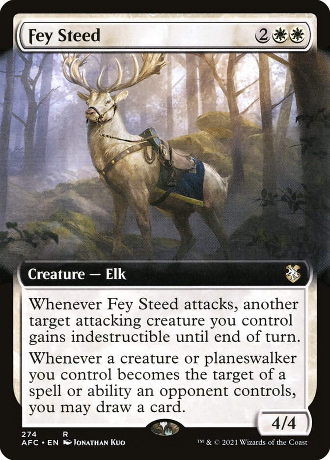 Fey Steed (AFC) (274) / Extended Art