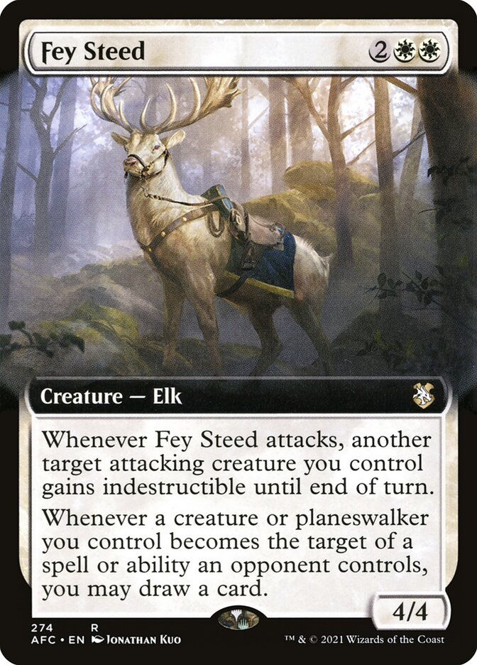 Fey Steed (AFC) (274) / Extended Art