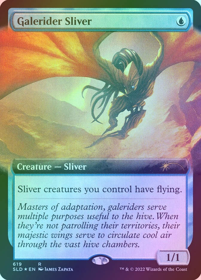 Galerider Sliver (SLD) (619) / Extended Art / Foil