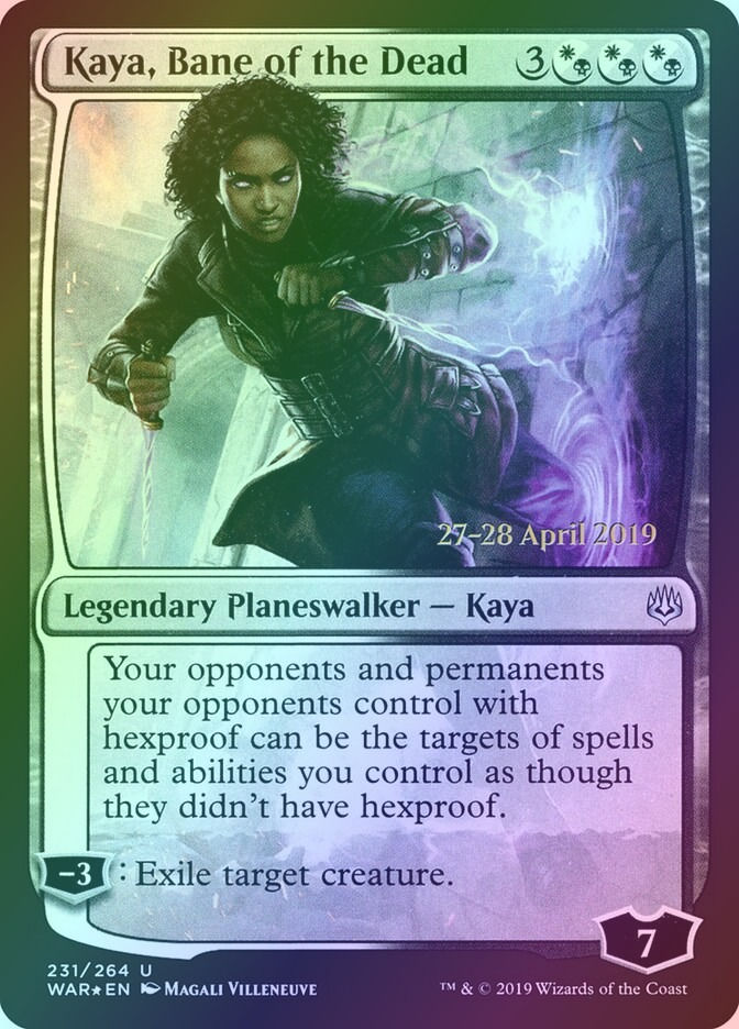 Kaya, Bane of the Dead (PWAR) (231s) / Foil