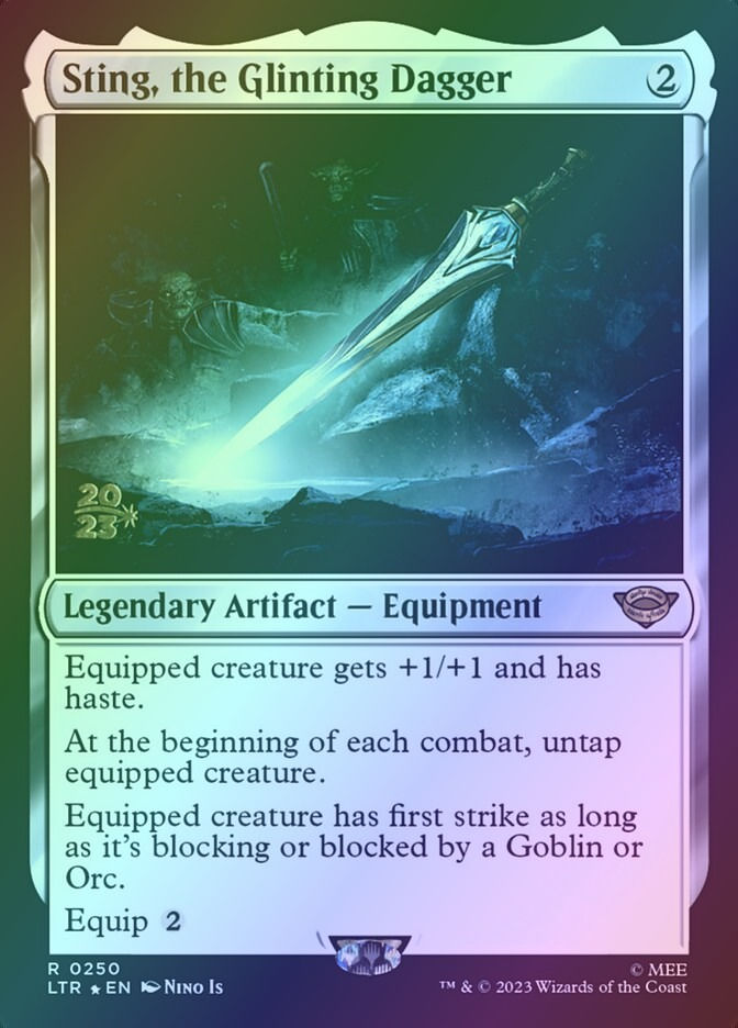 Sting, the Glinting Dagger (PLTR) (250s) / Foil