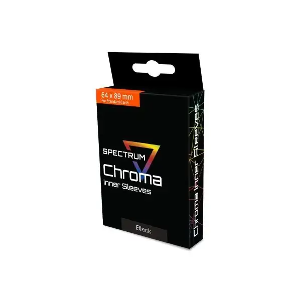 BCW - Chroma Inner Sleeve: Black (Perfect Fit)
