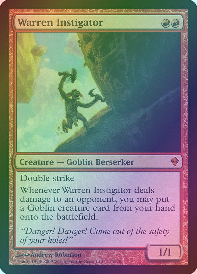 Warren Instigator (ZEN) (154) / Foil