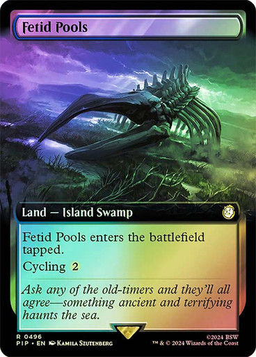 Fetid Pools (pip) (496) / Extended Art Foil
