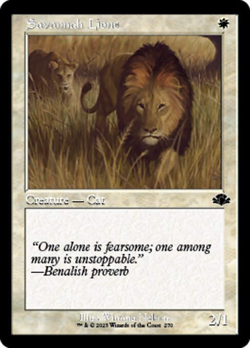 Savannah Lions (DMR) / Showcase