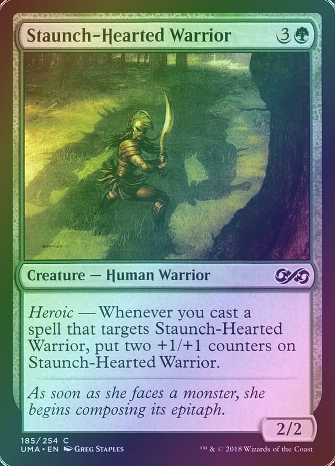 Staunch-Hearted Warrior (UMA) (185) / Foil
