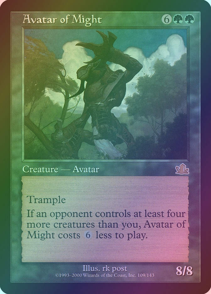 Avatar of Might (PCY) (109) / Foil