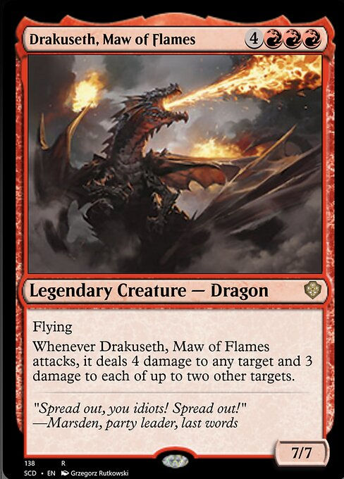 Drakuseth, Maw of Flames (SCD)