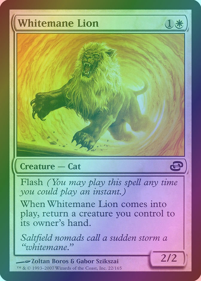 Whitemane Lion (PLC) (22) / Foil