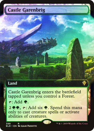 Castle Garenbrig (ELD) (388) / Extended Art / Foil