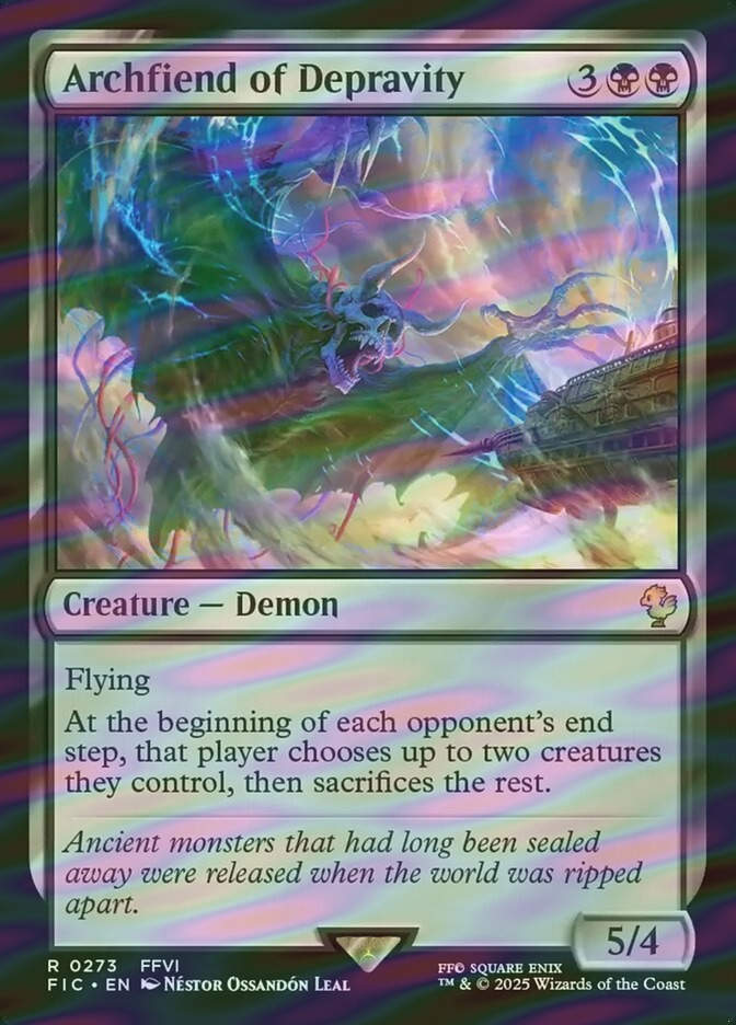 Archfiend of Depravity (FIC) (273) / Surge Foil