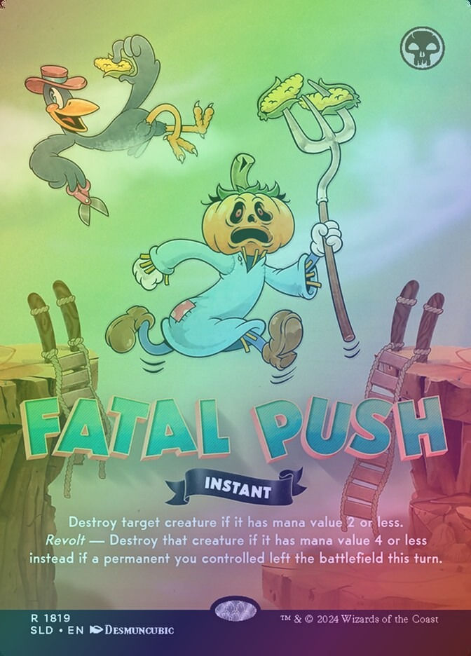 Fatal Push (SLD) (1819) / Borderless / Foil