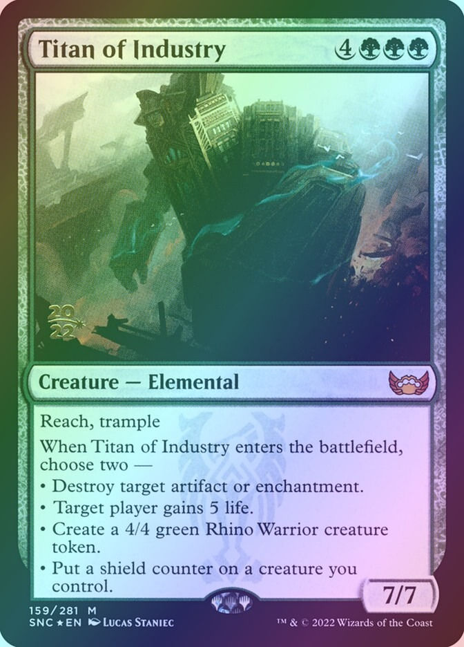 Titan of Industry (PSNC) (159s) / Foil