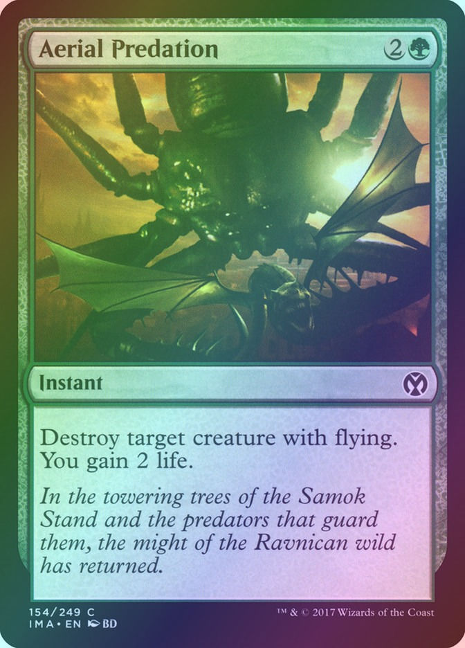 Aerial Predation (IMA) (154) / Foil
