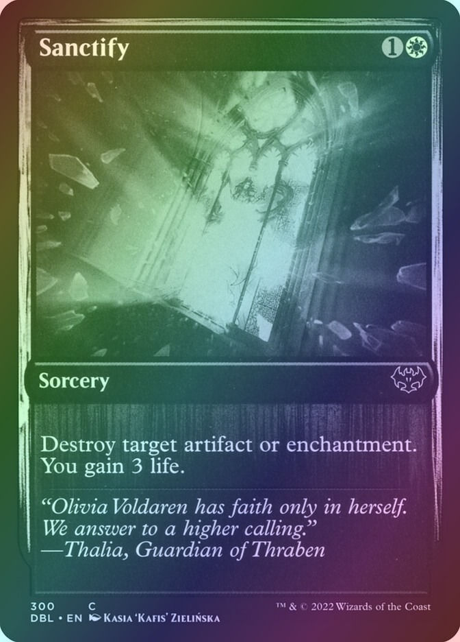 Sanctify (DBL) (300) / Foil