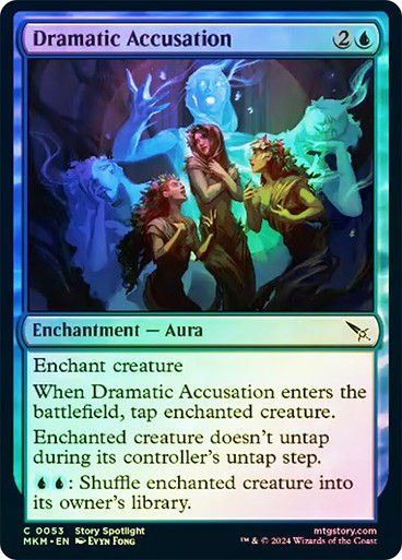 Dramatic Accusation (mkm) (53) / Foil
