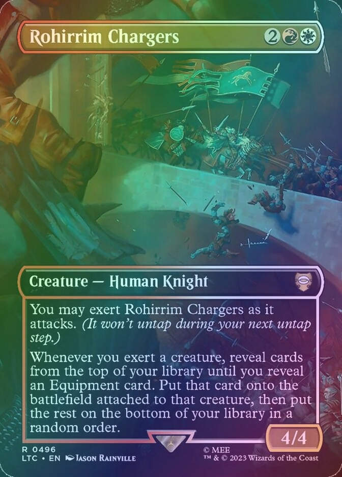 Rohirrim Chargers (LTC) (496) / Borderless / Foil
