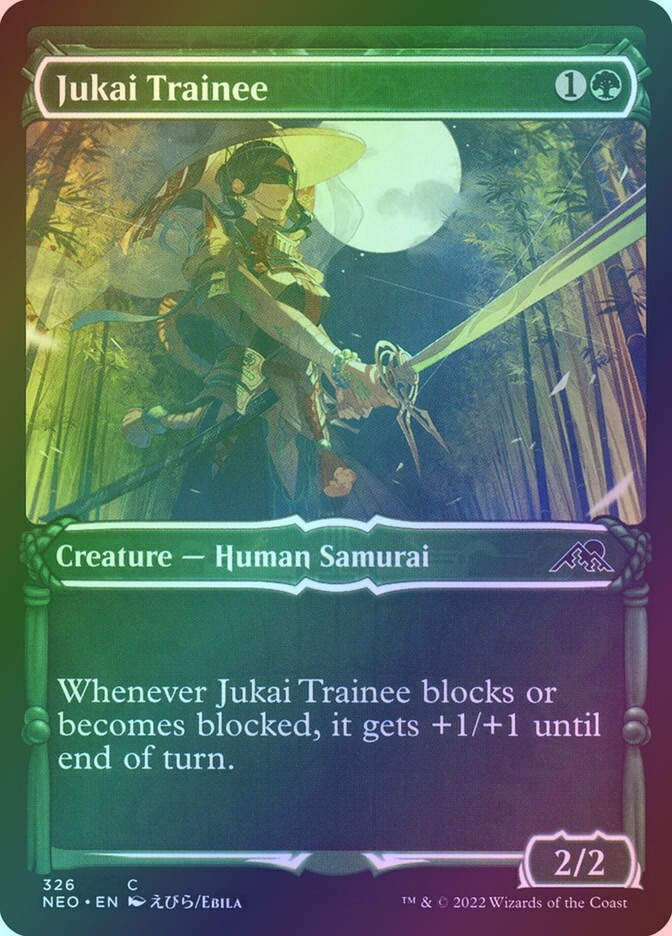 Jukai Trainee (NEO) (326) / Showcase / Foil