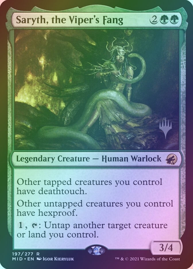 Saryth, the Viper's Fang (PMID) (197p) / Foil