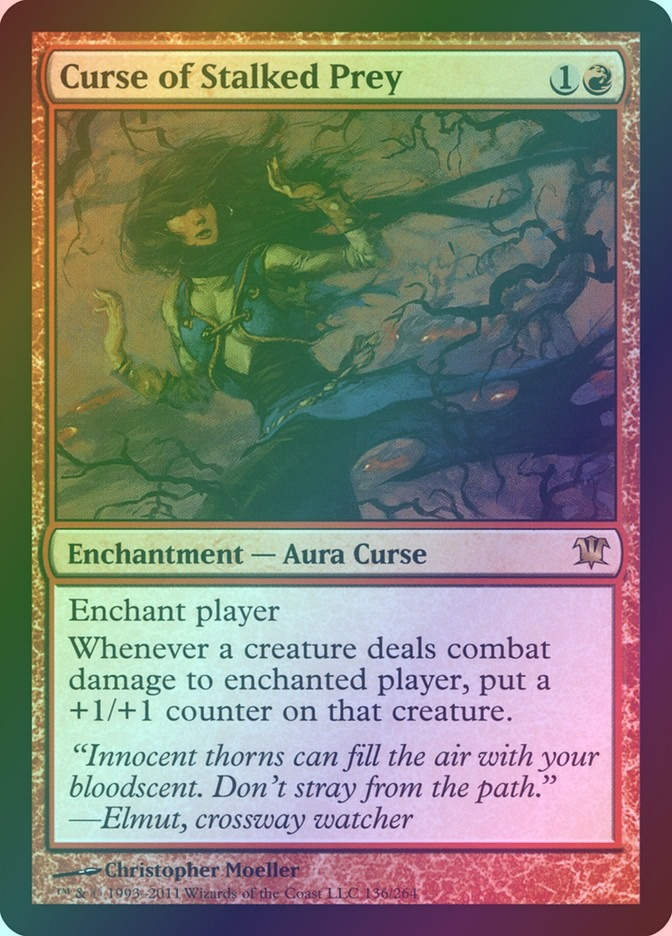 Curse of Stalked Prey (ISD) (136) / Foil