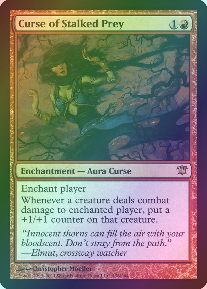Curse of Stalked Prey (ISD) (136) / Foil