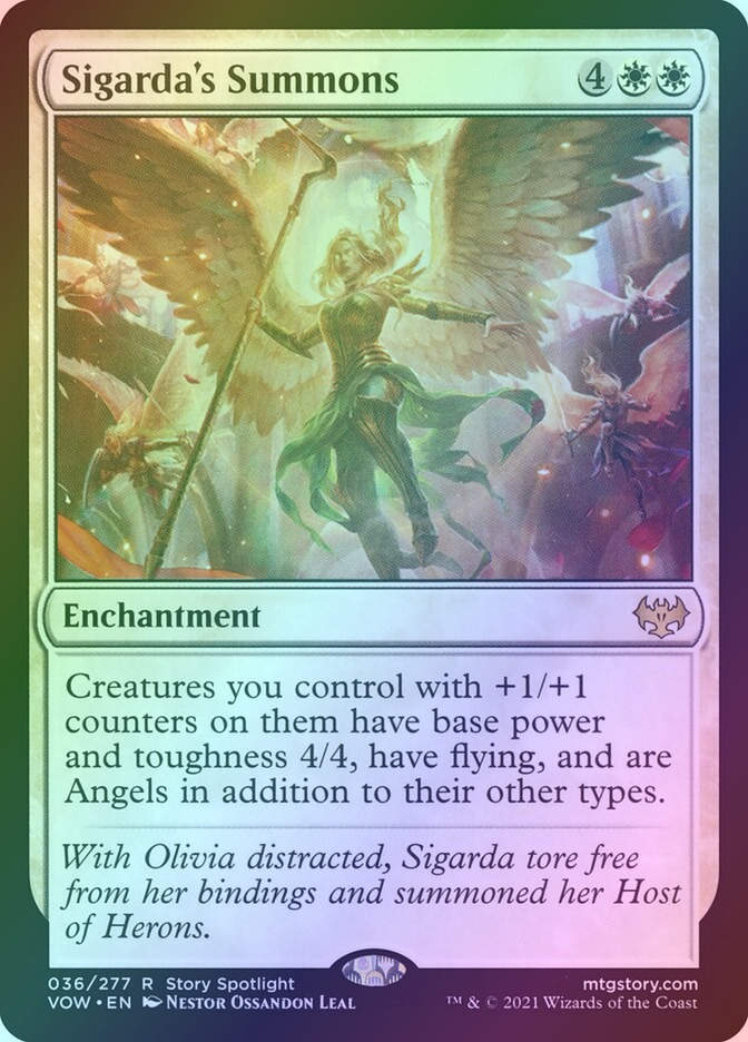 Sigarda's Summons (VOW) (36) / Foil