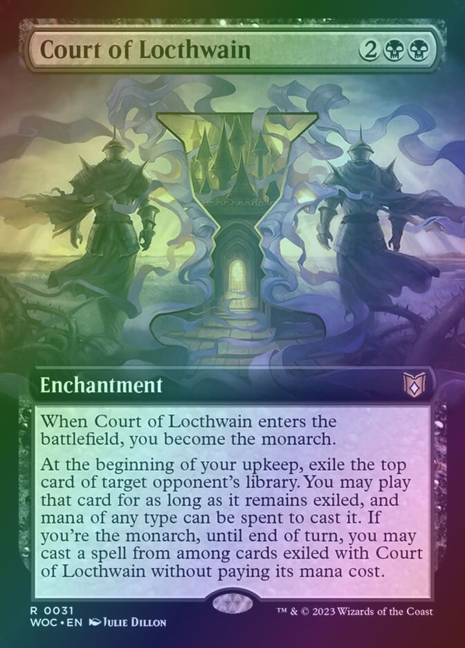 Court of Locthwain (WOC) (31) / Extended Art / Foil