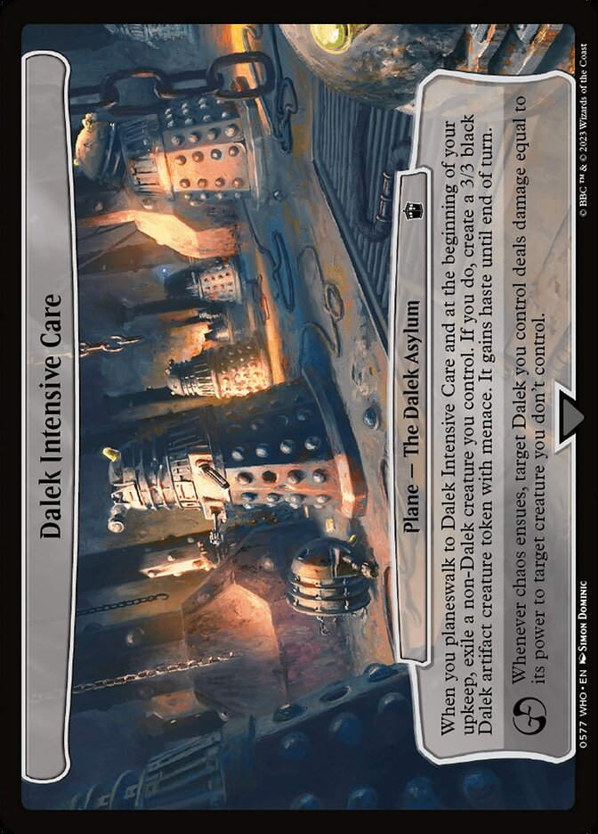 Dalek Intensive Care (WHO) (577) / Planar Cards