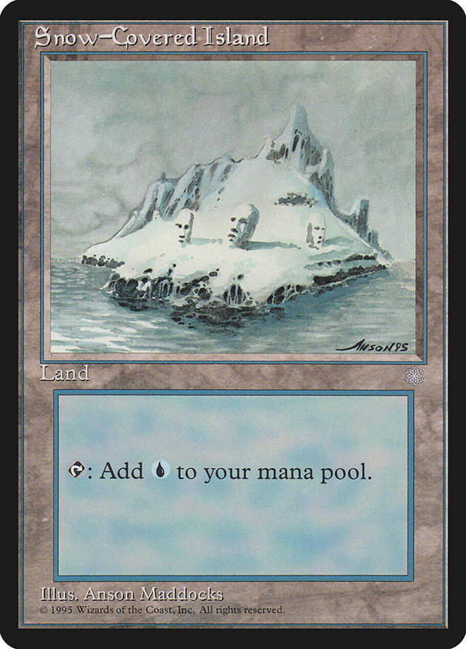 Snow-Covered Island (ice)