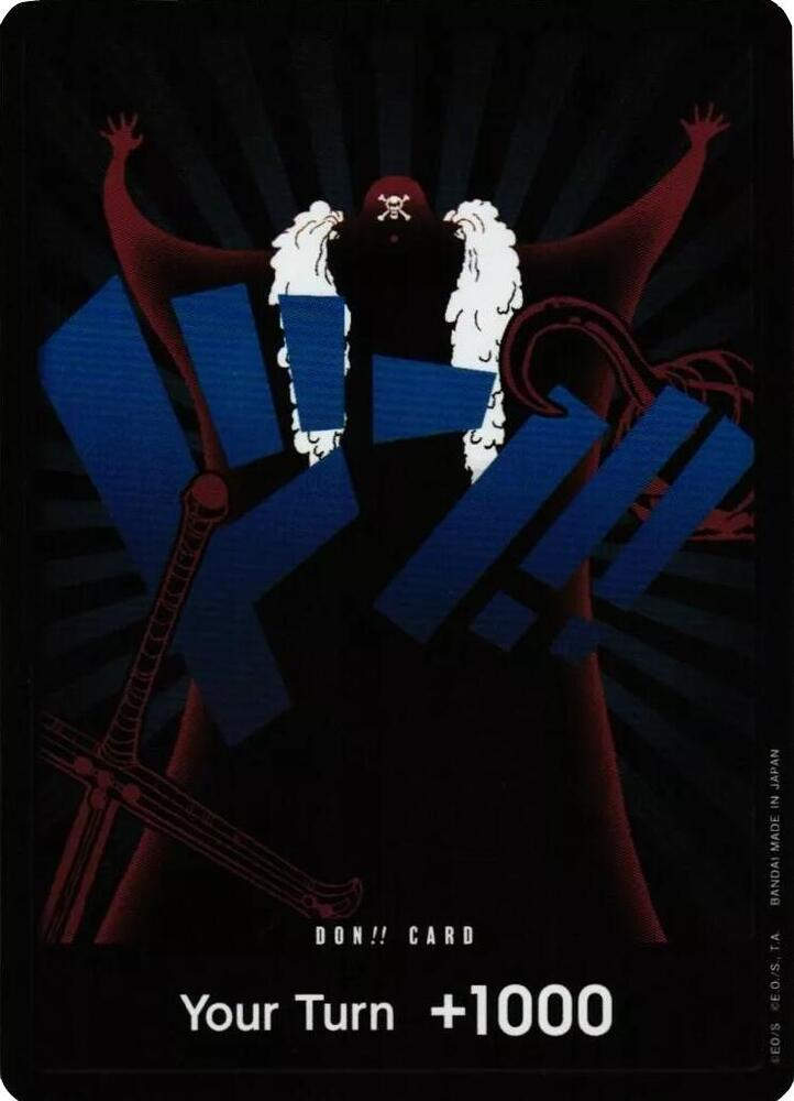 DON!! Card (Buggy) (Double Pack Set Vol. 6) (OP09-DON-003) / Foil
