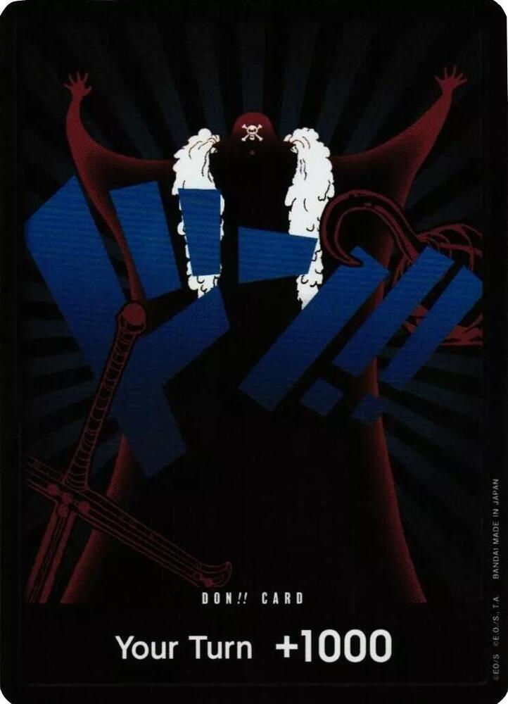 DON!! Card (Buggy) (Double Pack Set Vol. 6) (OP09-DON-003) / Foil