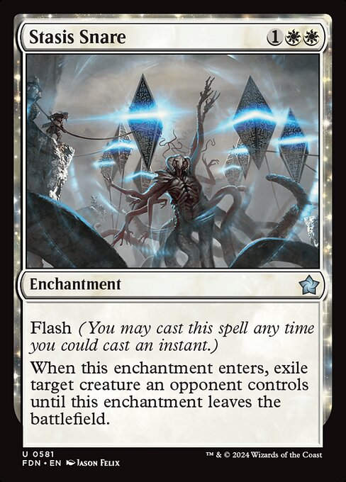 Stasis Snare (FDN) (581) (Starter)