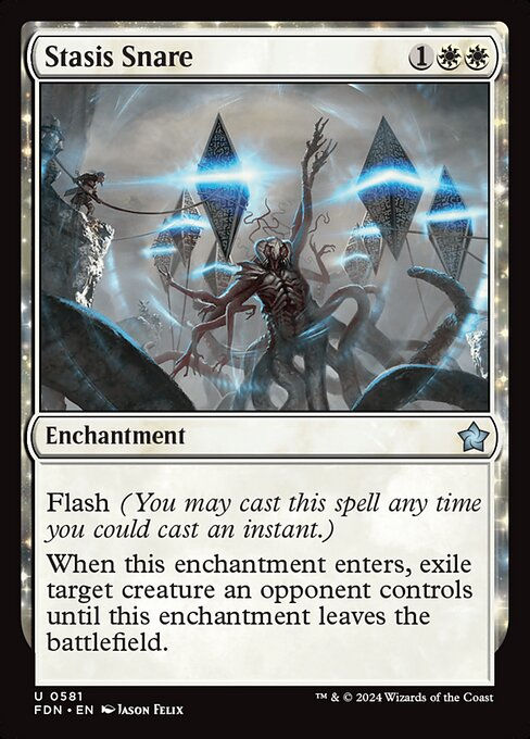 Stasis Snare (FDN) (581) (Starter)