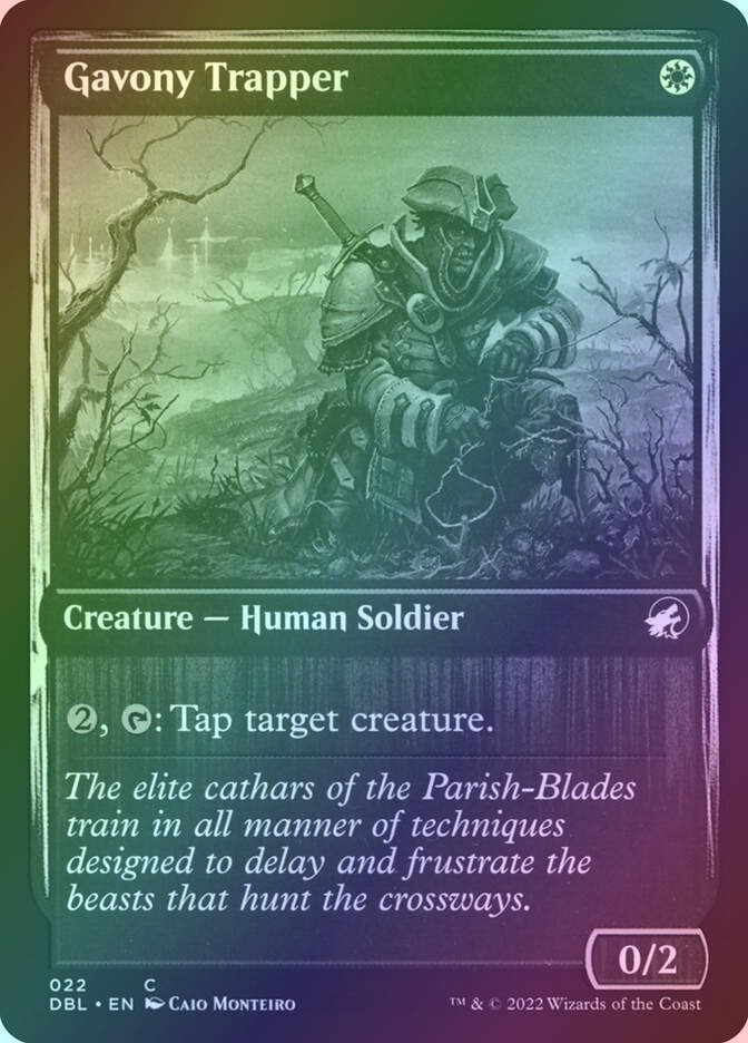 Gavony Trapper (DBL) (22) / Foil