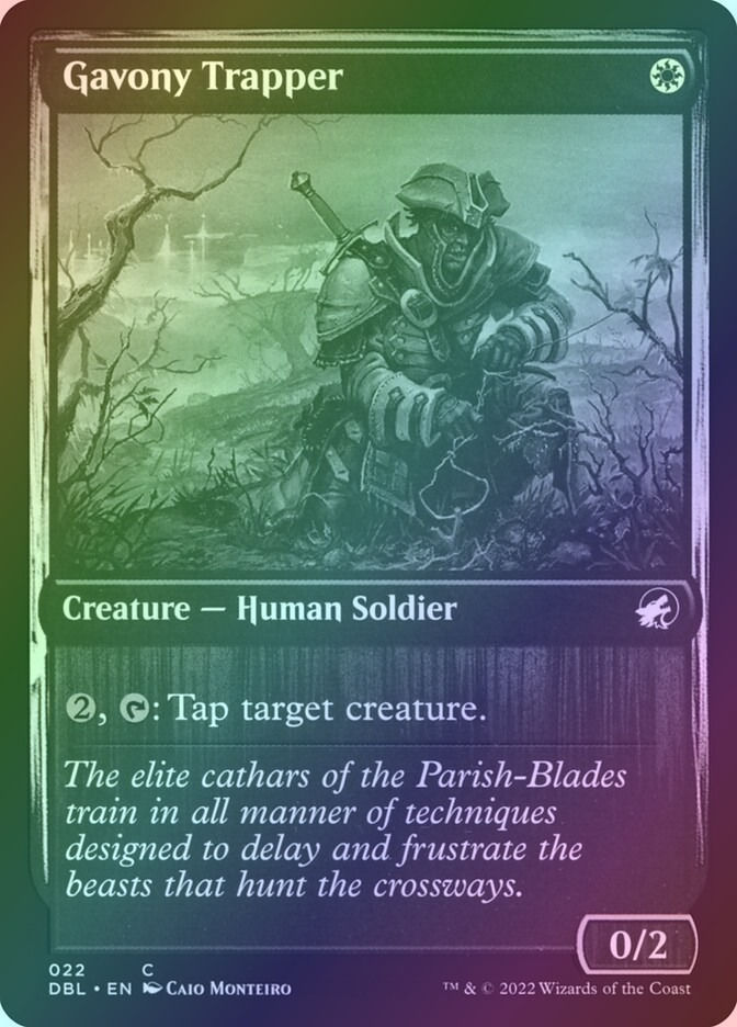 Gavony Trapper (DBL) (22) / Foil