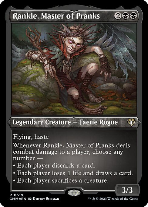 Rankle, Master of Pranks (cmm) / Foil Etched