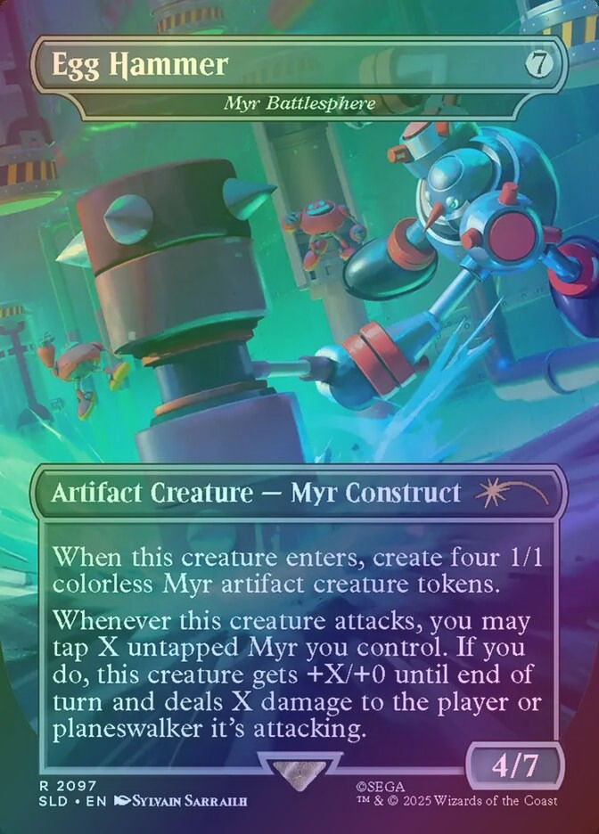 Myr Battlesphere (SLD) (2097) / Borderless / Foil