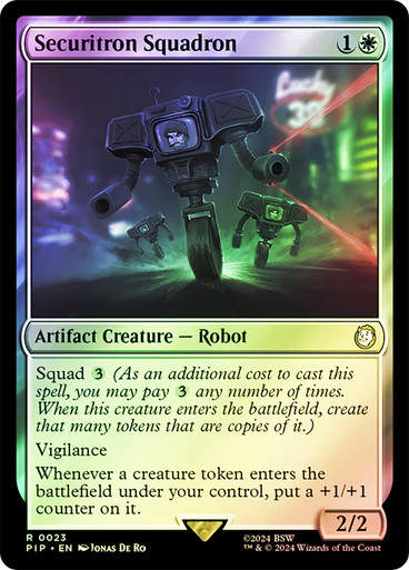 Securitron Squadron (pip) (23) / Foil