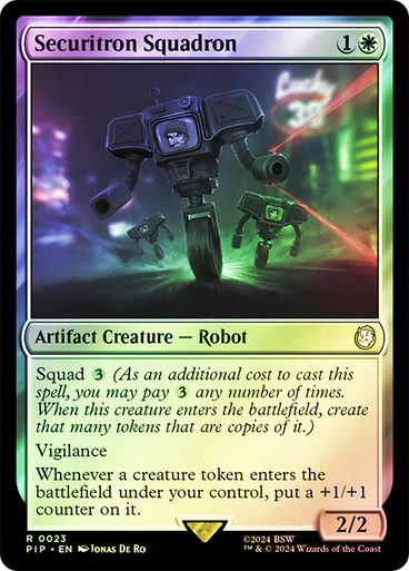 Securitron Squadron (pip) (23) / Foil