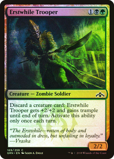 Erstwhile Trooper (GRN) (169) / Foil