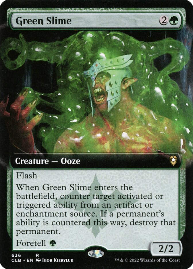 Green Slime (CLB) (636) / Extended Art